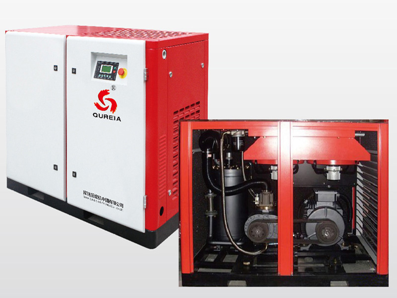 庫(kù)瑞皮帶式螺桿空氣壓縮機(jī)